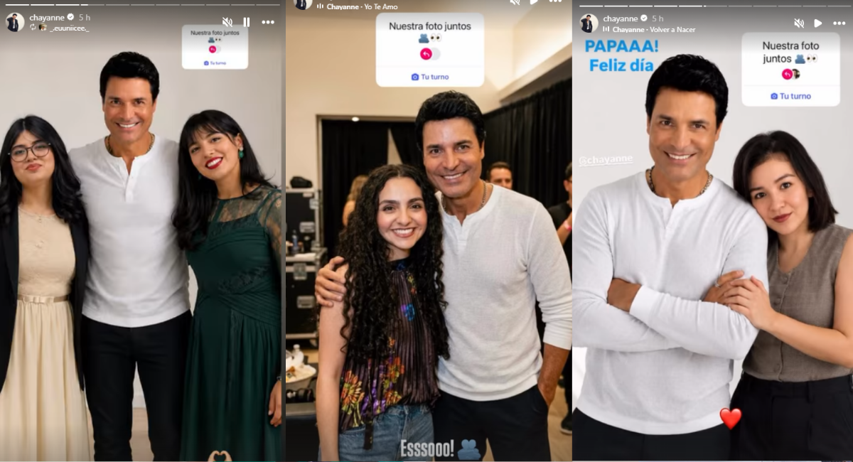 Dinámica de Chayanne por el Día del Padre