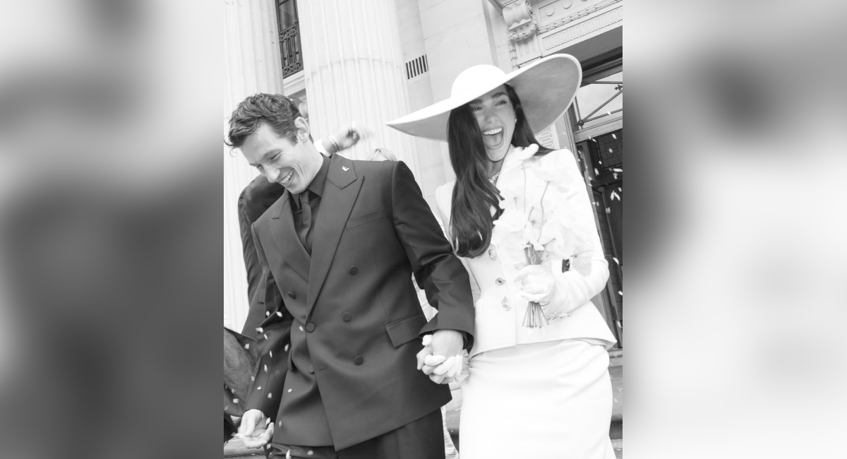 Dua Lipa se casa con Callum Turner en Sicilia, pero italianos protestan por este motivo