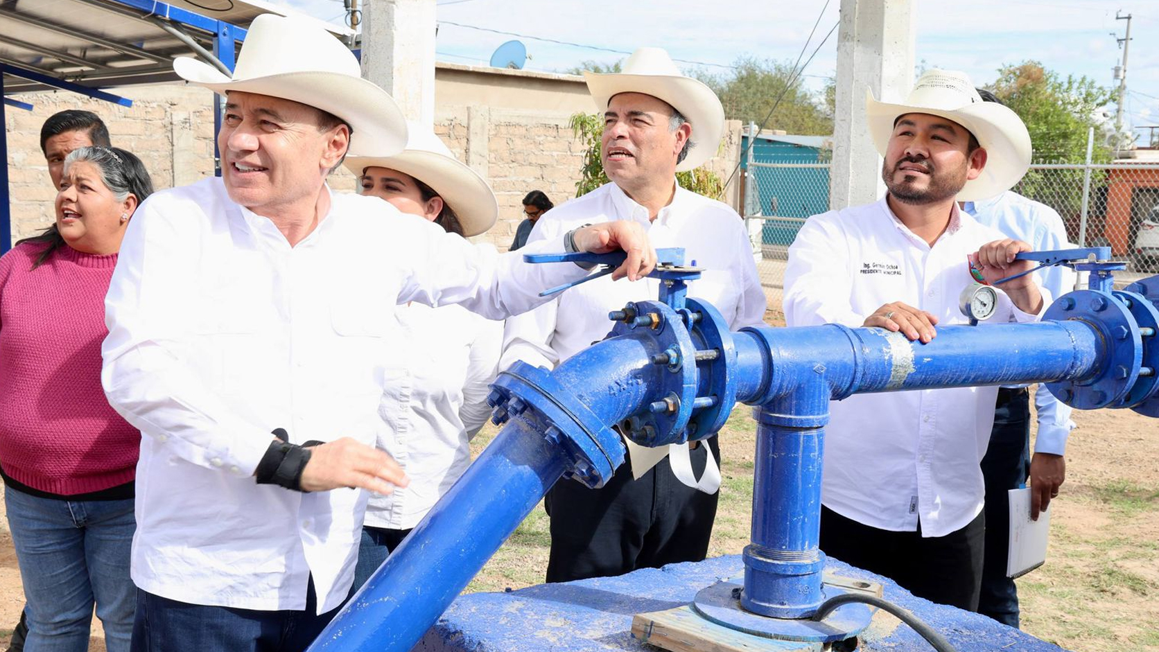 Durazo impulsa inversión histórica para infraestructura hídrica de Sonora