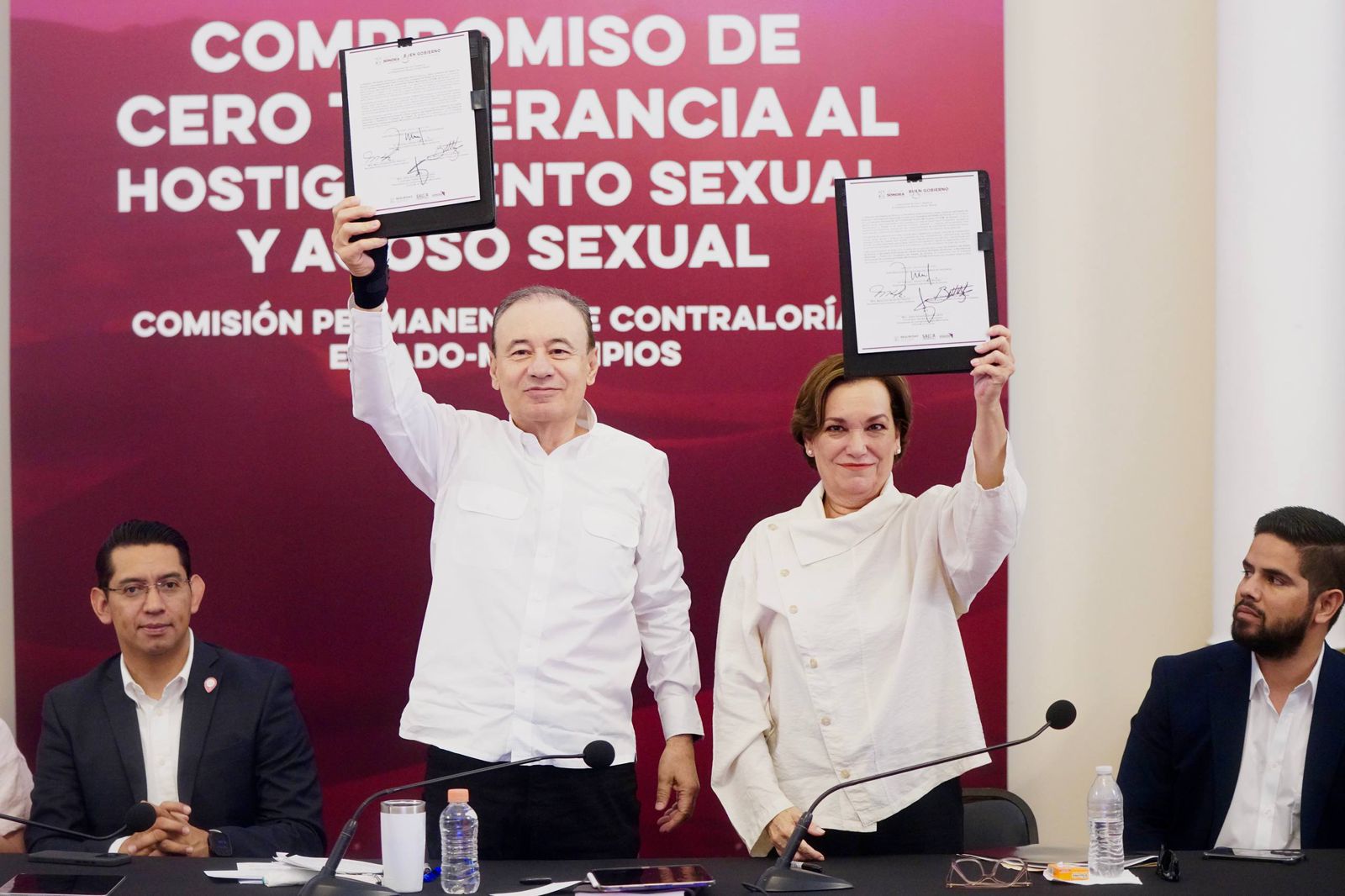 Durazo impulsa política de cero tolerancia al hostigamiento y acoso sexual en Sonora