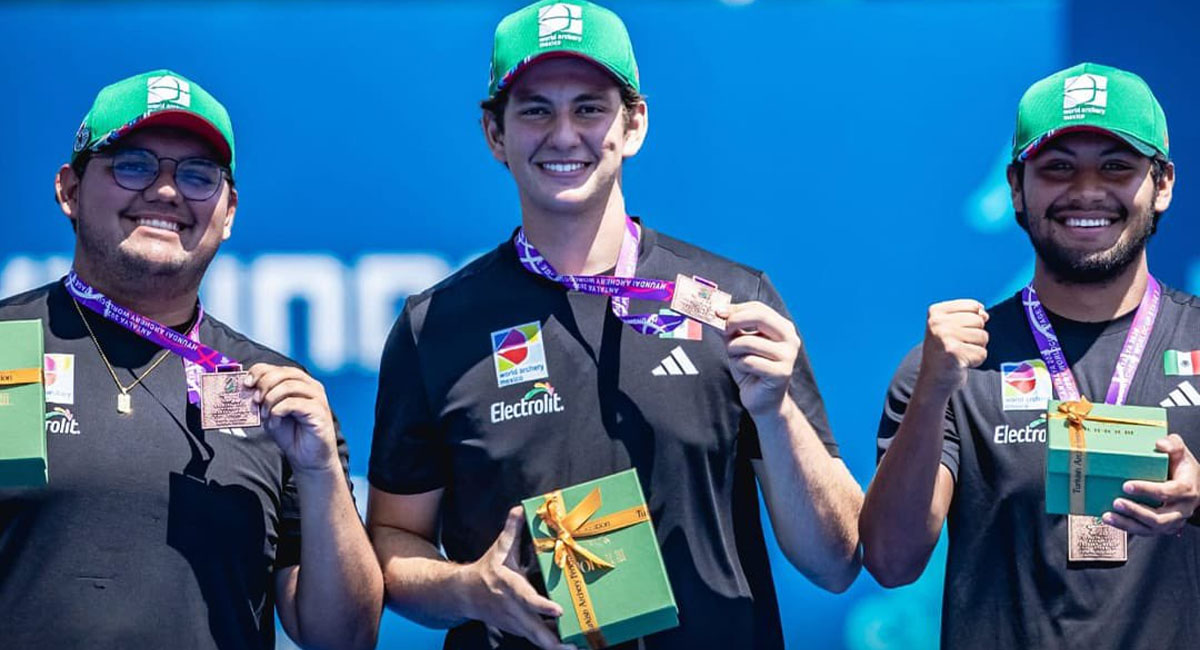 El equipo de Sebastián García, Rodrigo González y Lot Máximo sumaron un bronce