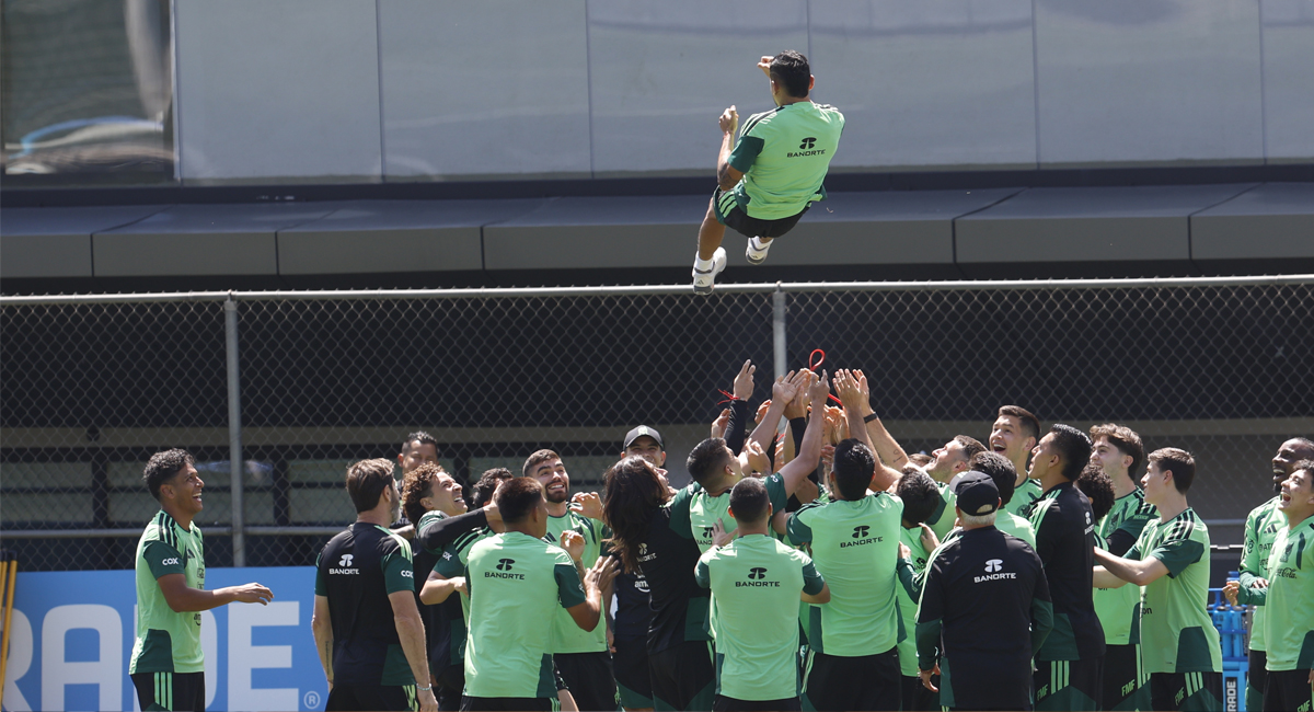 México entrena para los 16avos de final
