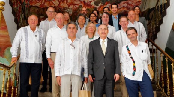 Sonora recibe delegación de embajadores de la Unión Europea tras firma de un acuerdo global