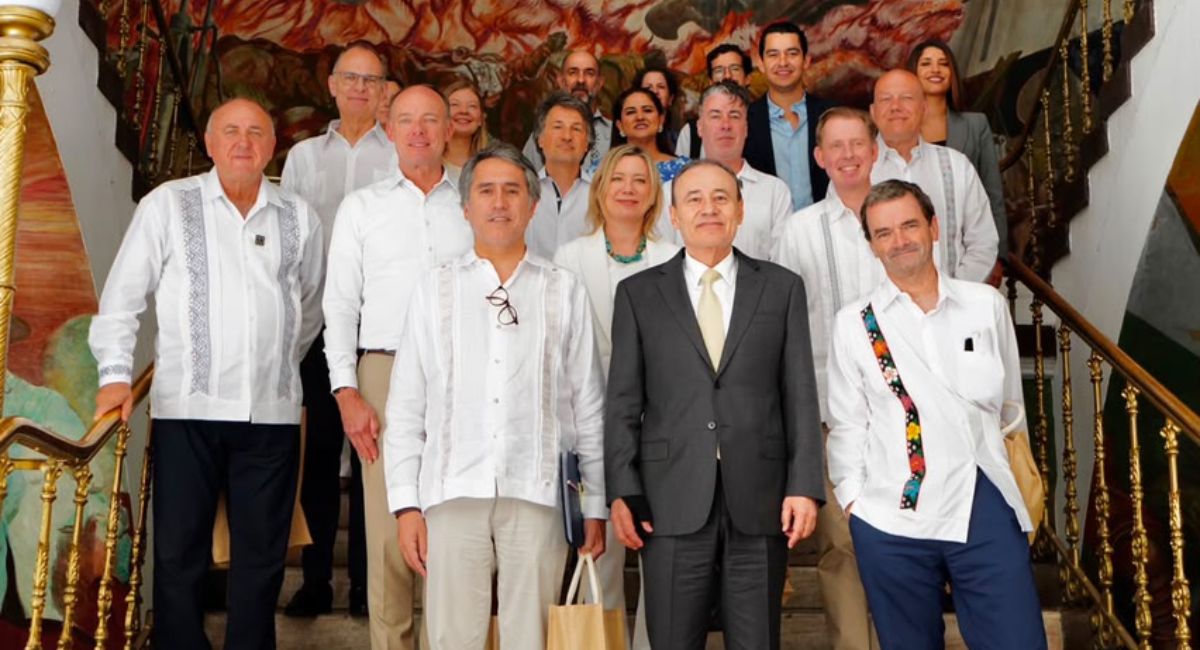 Sonora recibe delegación de embajadores de la Unión Europea tras firma de un acuerdo global
