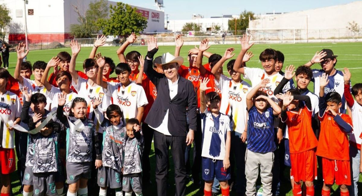 realiza rehabilitación y construcción de 206 canchas deportivas