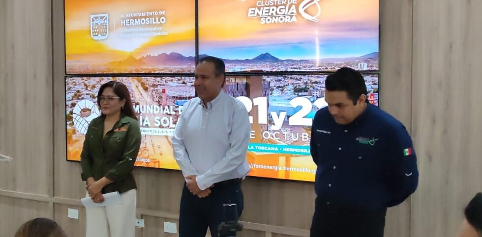 Presenta ayuntamiento Foro Mundial de Energía Solar 2026