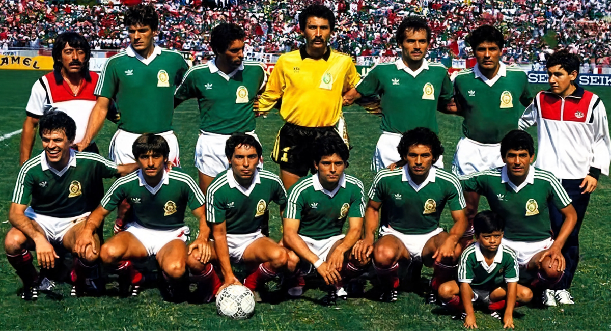 El uniforme utilizado en el Mundial 1986 son uno de los más recordados de la Selección Mexicana