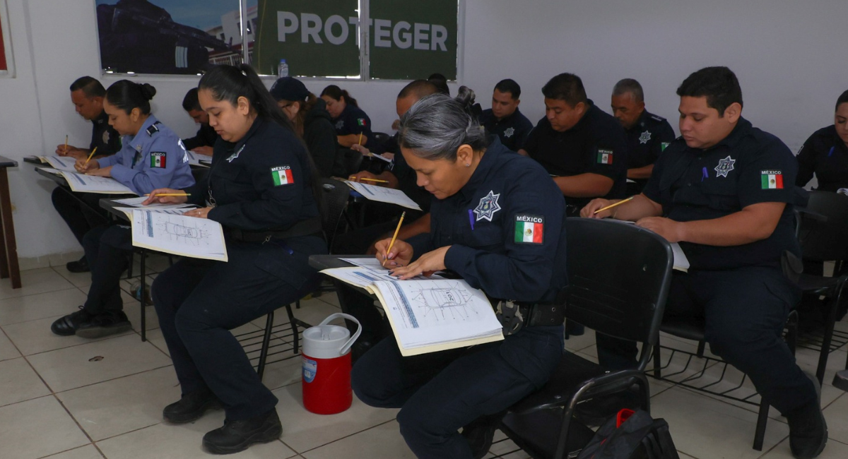 Elementos de la SSPM concluyen con éxito capacitación de competencias básicas