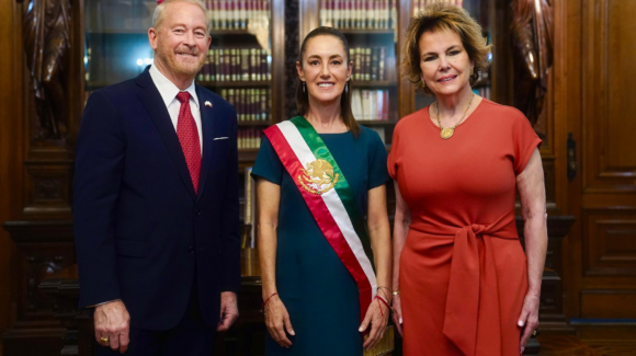 Embajador de EU felicita a Sheinbaum y reafirma cooperación con México