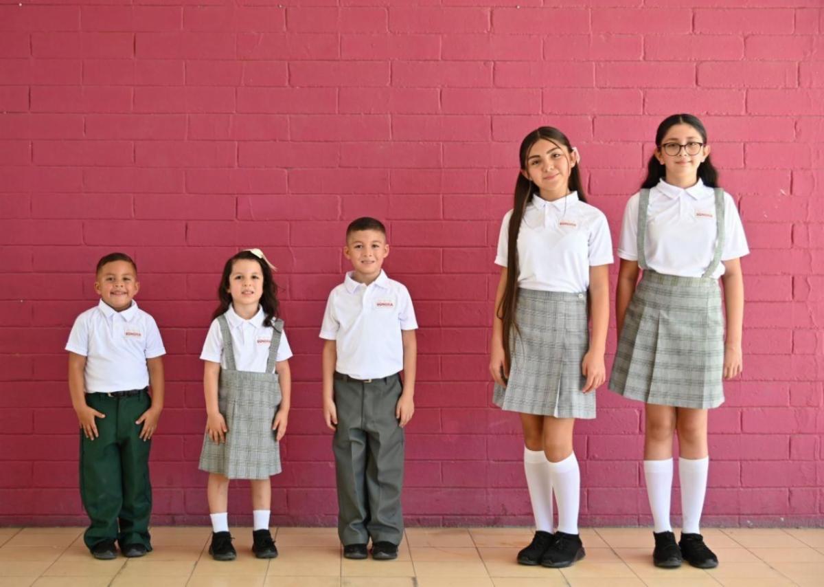 En junio entregarán los uniformes escolares gratuitos en Hermosillo