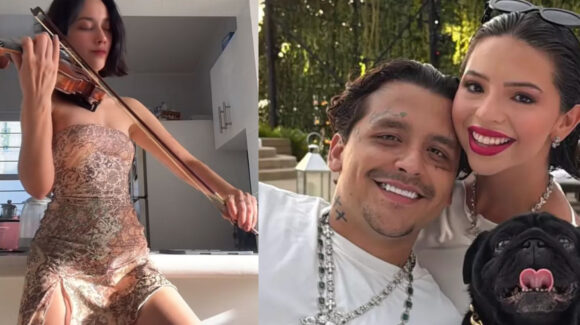 Violinista de Christian Nodal manda inesperado mensaje qué confirmaría infidelidad a Ángela Aguilar