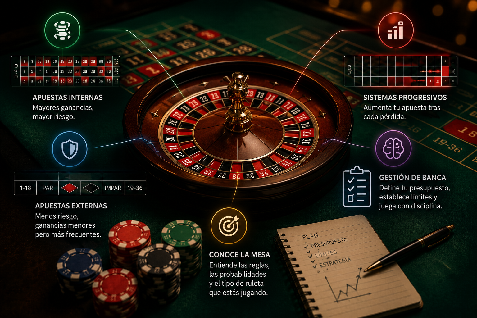 Estrategias de Ruleta, Jugadas que Funcionan y Cómo Entender Realmente el Juego
