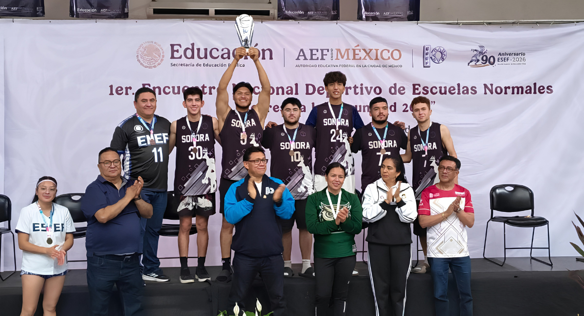 Estudiantes sonorenses conquistan el bronce en el Primer Encuentro Nacional Deportivo de Escuelas Normales: Creson