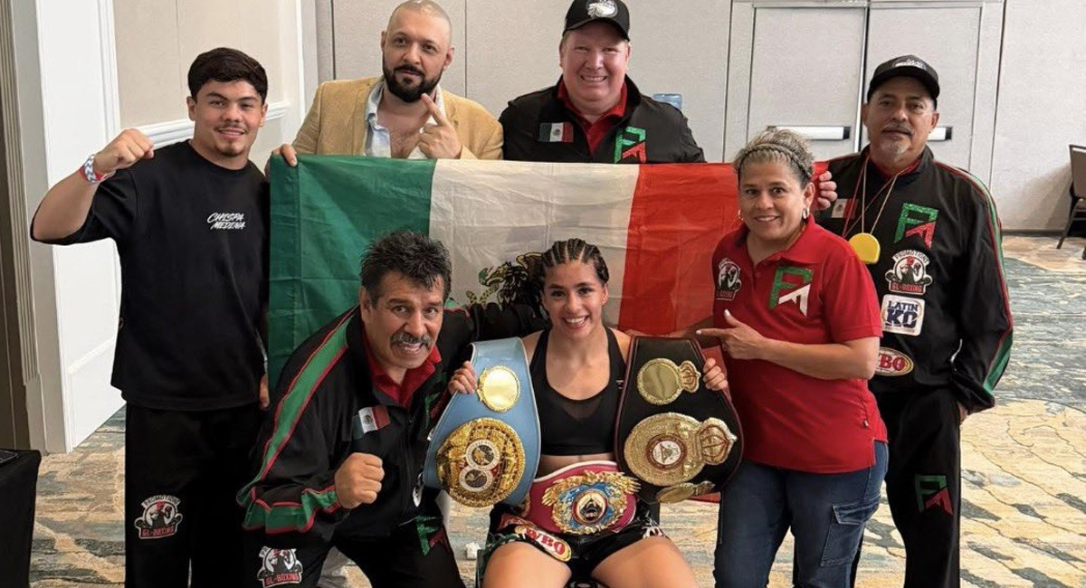 Estefanya Alegría le pasa por encima a la argentina Evelyn Bermúdez y es campeona mundial unificada