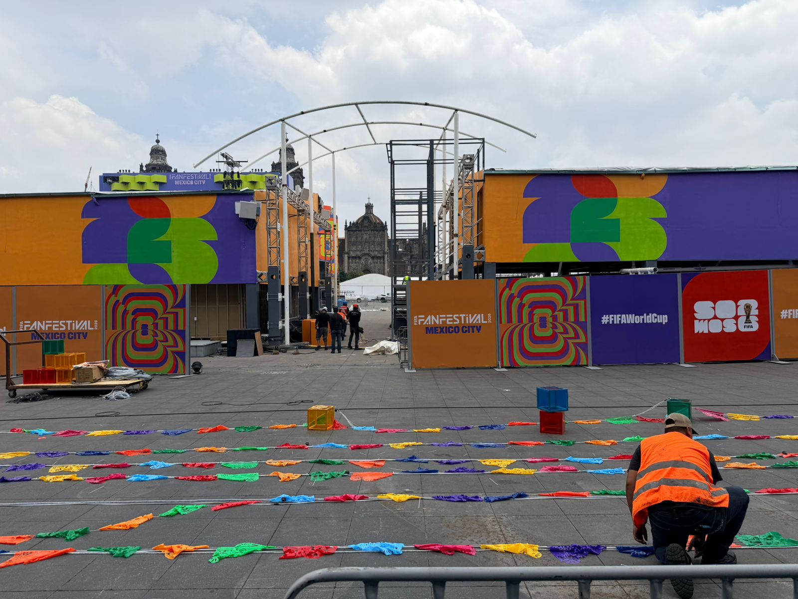 FIFA Fan Fest en el Zócalo transmitirá en vivo el México vs Sudáfrica del Mundial 2026.