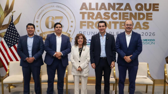 Fortalecen gobiernos de Sonora y Arizona estrategia conjunta para atraer inversiones