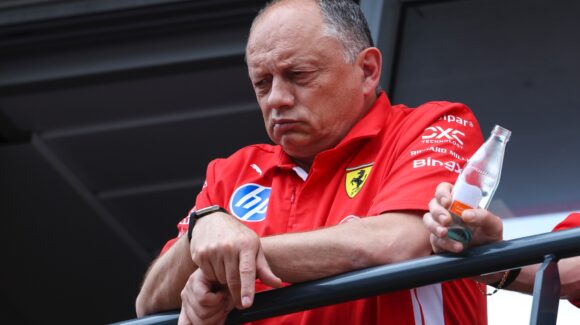 Fred Vasseur, jefe de Ferrari fue hospitalizado durante el GP de Mónaco