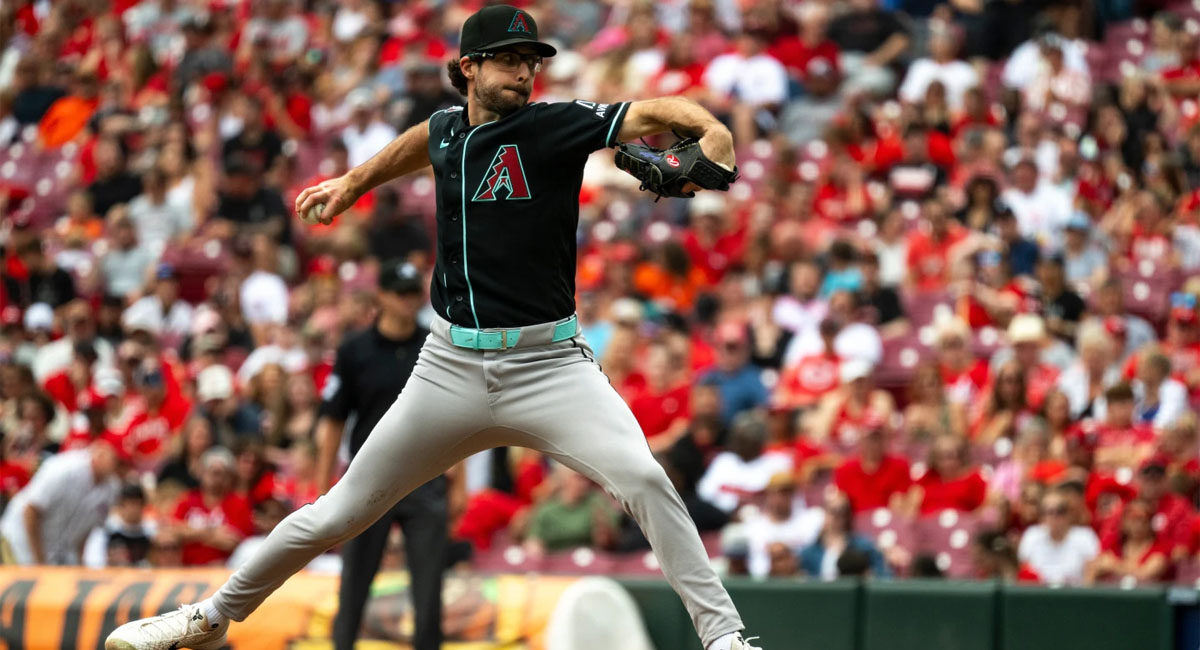 Zac Gallen abrió por Arizona y se fue sin decisión