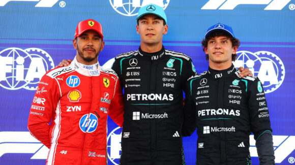 George Russell supera a Hamilton y Antonelli para conquistar la pole position en el GP de Barcelona