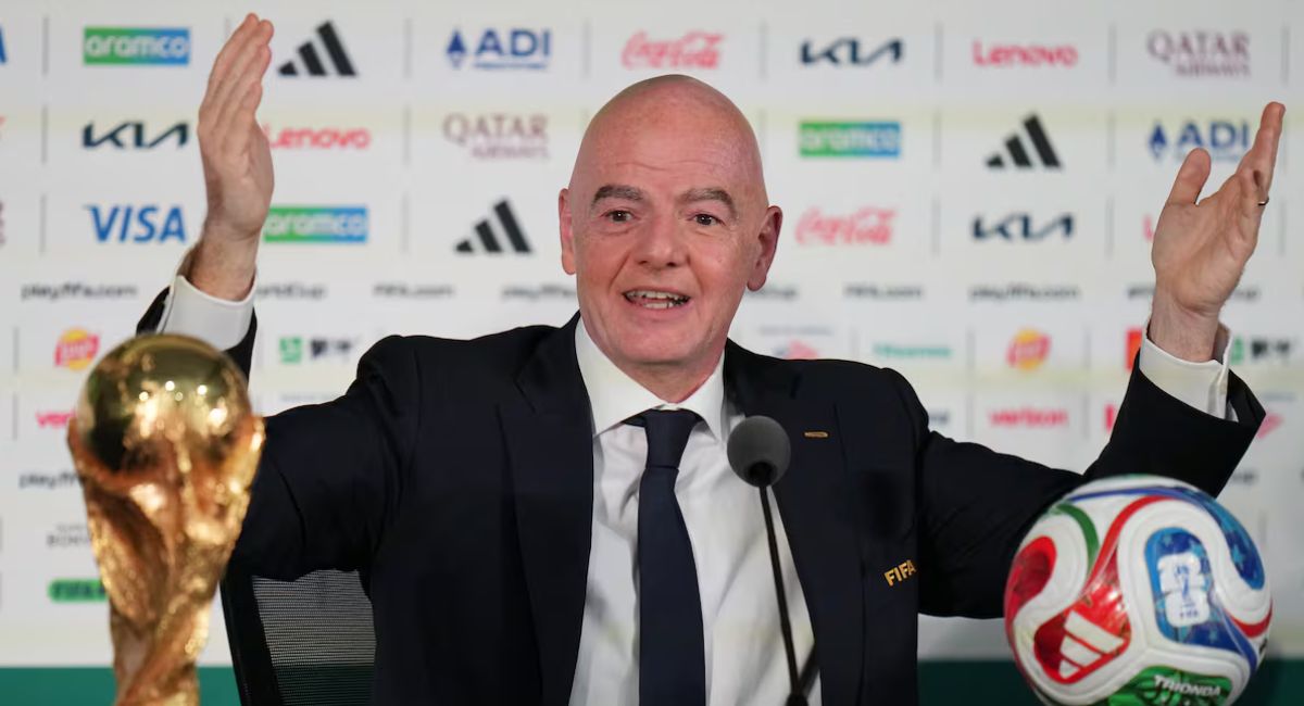 Gianni Infantino: "El Estadio Ciudad de México está bendecido por los dioses del futbol"