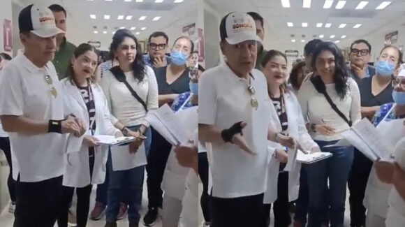 Gobernador Durazo supervisa condiciones del hospital del Issste en Hermosillo y escucha demandas
