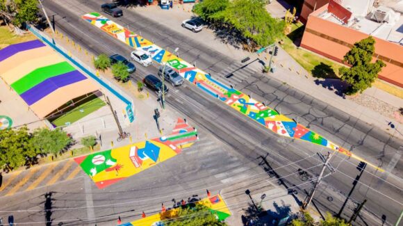 Gobierno de Hermosillo presenta a los artistas ganadores de la segunda etapa del Corredor Cultural Centenario ‘Asphalt Art’