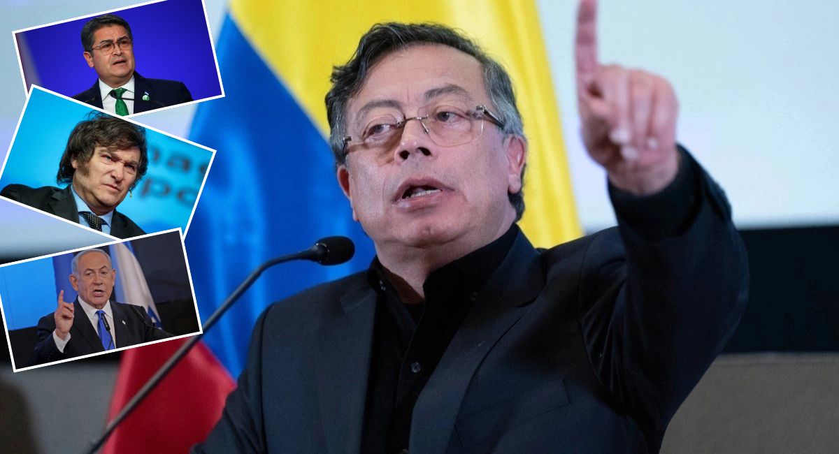 Petro acusa a Juan Orlando Hernández de intentar afectar al progresismo en América Latina