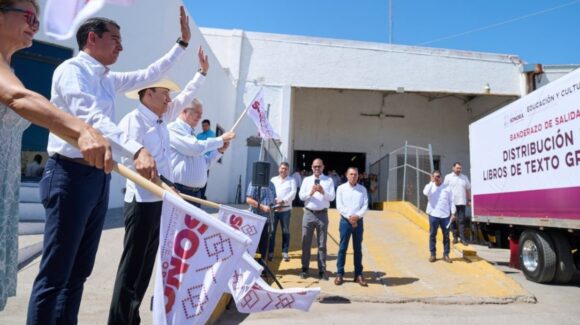 Arranca Gobierno de Sonora entrega de 3.3 millones de libros de texto gratuitos para ciclo 2026-2027