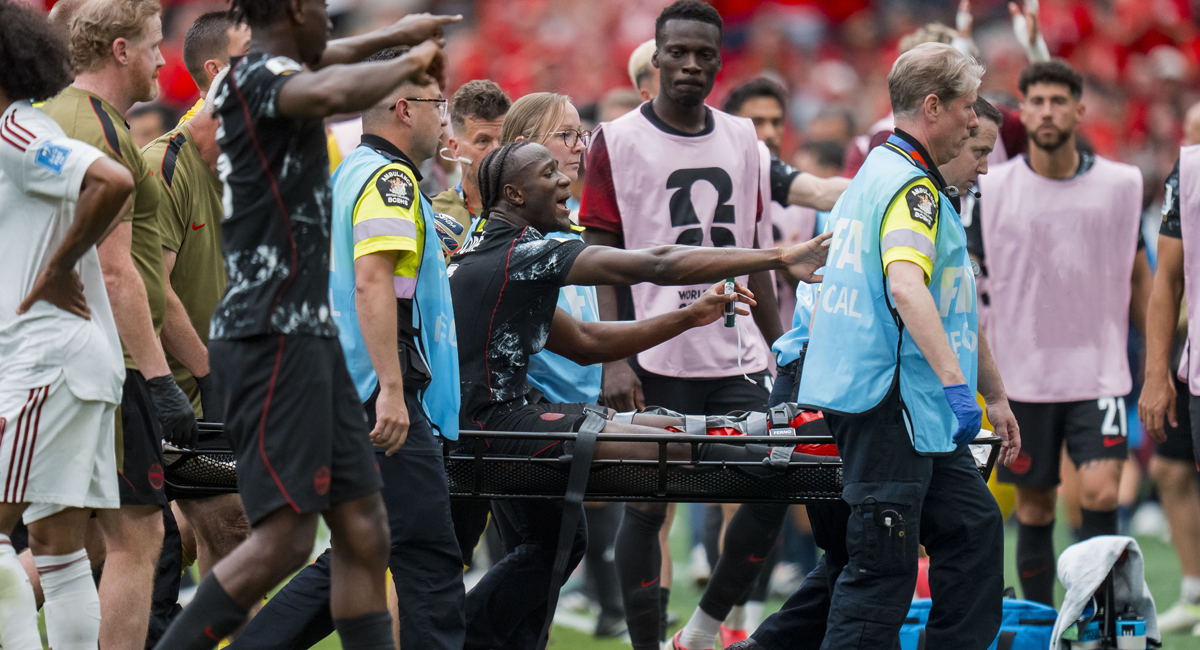 Ismaël Koné, jugador de Canadá que sufrió una dura fractura en el Mundial 2026, fue operado de manera exitosa
