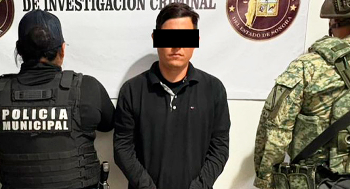 El hombre detenido por el delito de robo, Jesús Rafael 'N', de 29 años de edad