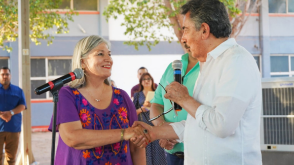 Javier Lamarque lleva beneficios de Audiencia Itinerante a Pueblo Yaqui