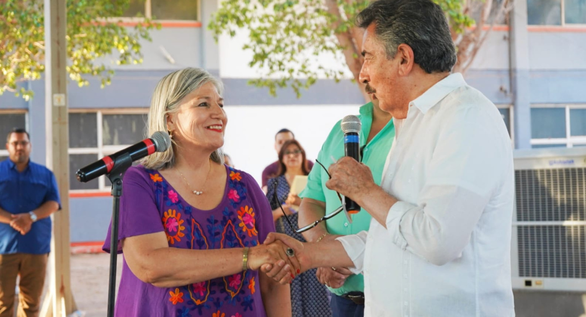 Javier Lamarque lleva beneficios de Audiencia Itinerante a Pueblo Yaqui
