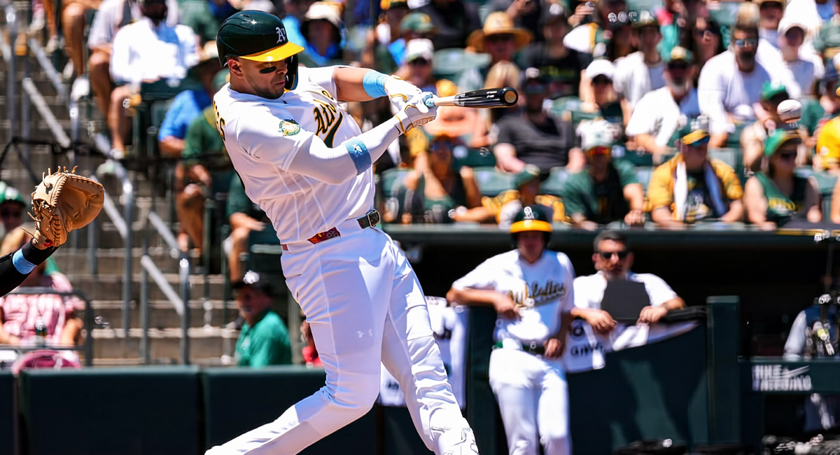 Joey Meneses fue ascendido a MLB con los Athletics, equipo con el que ya debutó y produjo su primera carrera