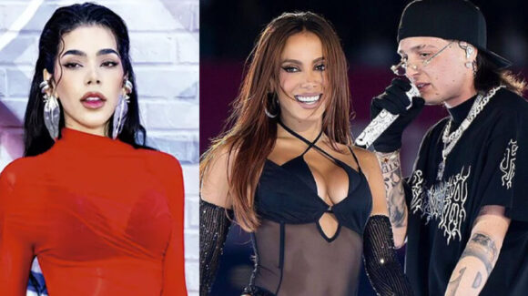 ¿Kenia Os terminó con Peso Pluma por culpa de Anitta? Filtran VIDEO del cantante al perrear con la brasileña