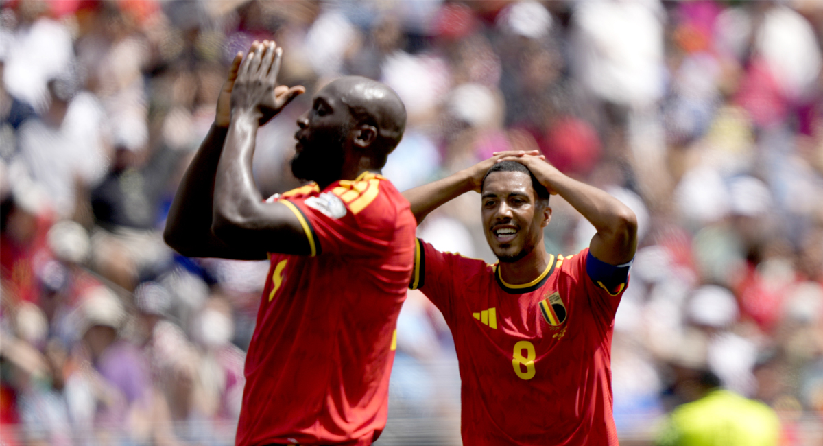 Romelu Lukaku fue pieza importante en el empate