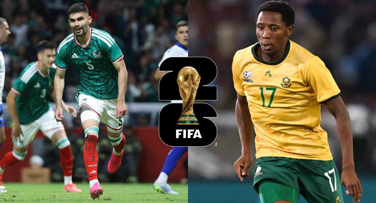 La Selección Mexicana y Sudáfrica protagonizarán el duelo inaugural del Mundial 2026 este jueves, 11 de junio