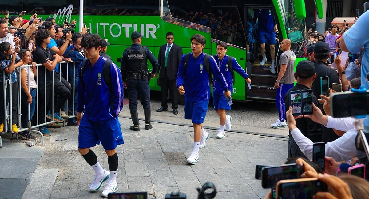 La Selección de Corea del Sur ya arribó a Guadalajara de cara al inicio del Mundial 2026
