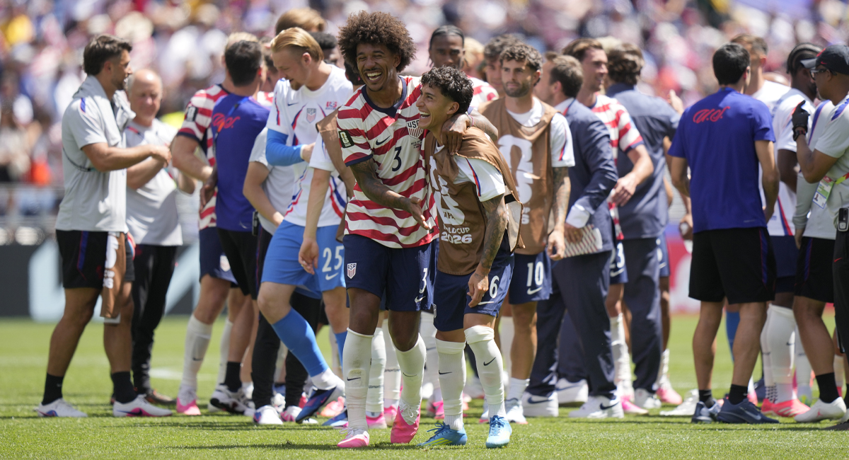 La Selección de Estados Unidos venció a Australia y aseguró su clasificación a los dieciseisavos del Mundial 2026