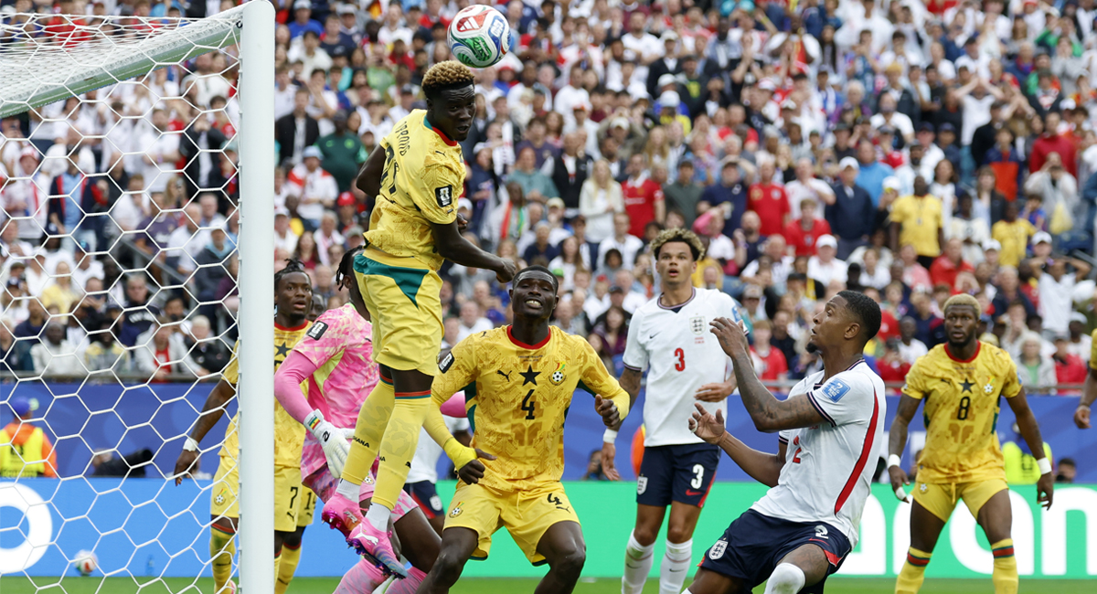 La Selección de Ghana consiguió un agónico empate ante Inglaterra en la Copa del Mundo 2026