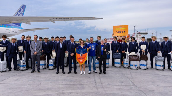 Japón ya está en México; la selección asiática llega a Monterrey para el Mundial 2026
