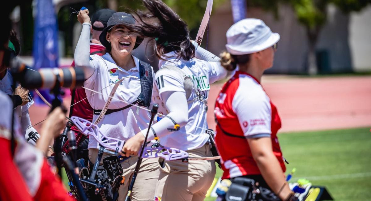 La tercia mexicana comandada por Alejandra Valencia, consiguió la plata en modalidad de equipos en el Mundial de Tiro con Arco