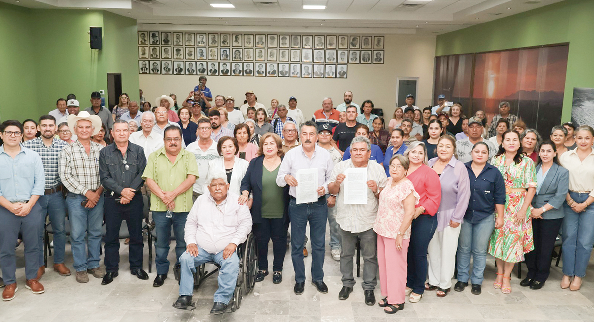 Firma Lamarque acuerdo de justicia social para resolver conflicto del Ejido Cajeme