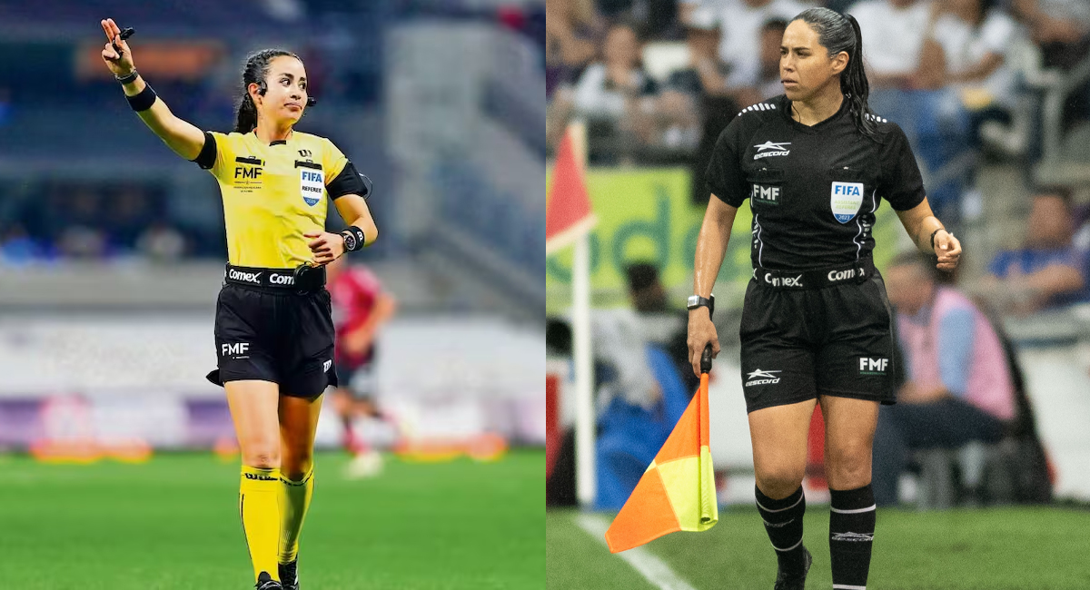 Las mexicanas Katia García y Sandra Ramírez recibieron su primera designación arbitral en el Mundial 2026