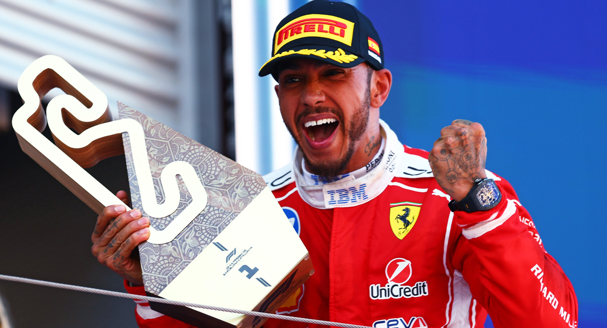 Lewis Hamilton consiguió su primer triunfo en Ferrari luego de coronarse en el Gran Premio de Barcelona-Catalunya 2026