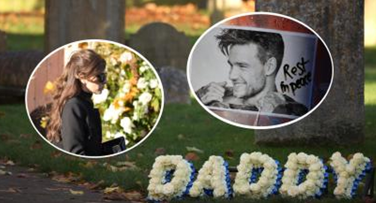 Liam Payne y el homenaje de su hijo Bear en el funeral al que asistió Cheryl