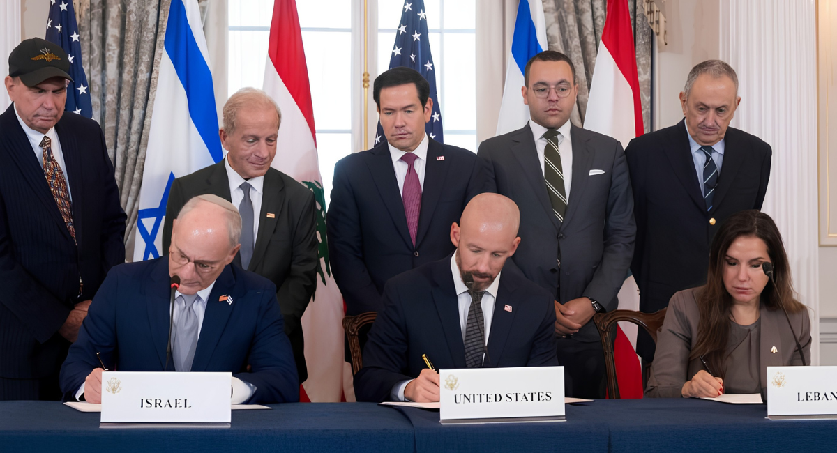 Líbano, Israel y Estados Unidos anuncian acuerdo marco trilateral para una paz duradera