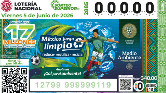 Lista COMPLETA de GANADORES del Sorteo Superior No. 2885 de la Lotería Nacional HOY viernes 5 de junio de 2026