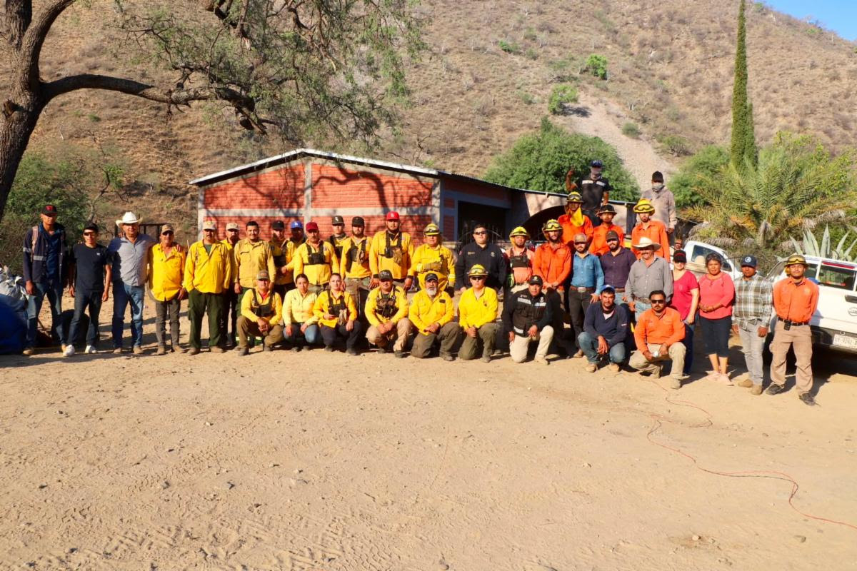 Logran control total del incendio forestal 'La Casita' en Arivechi