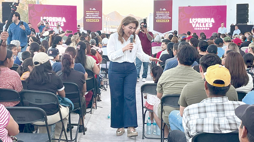 Lorenia Valles destaca avances y llama a organizar la continuidad de la 4T