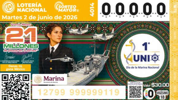Lotería Nacional: Ganadores del Sorteo Mayor No. 4014 del martes 2 de junio de 2026